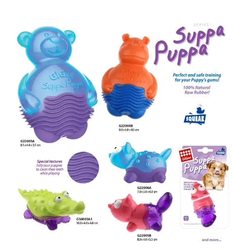 Playful Whispers Puppy Chew Toys